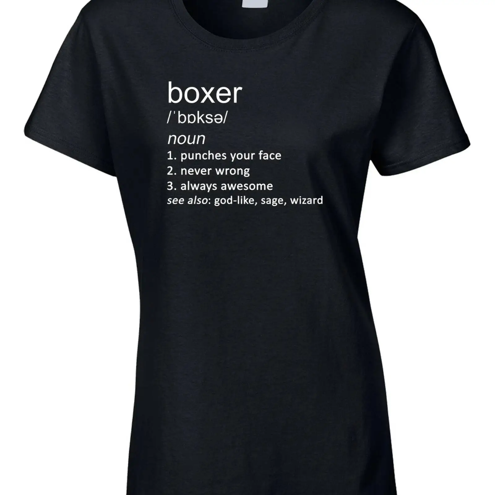 Boxer Damen Frauen T Shirt Lus - Vintage Fashion Definition recensie en prijs