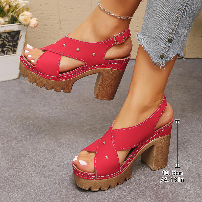 Vintage Super High Heel Cross  - Vintage Women Fashion recensie en prijs
